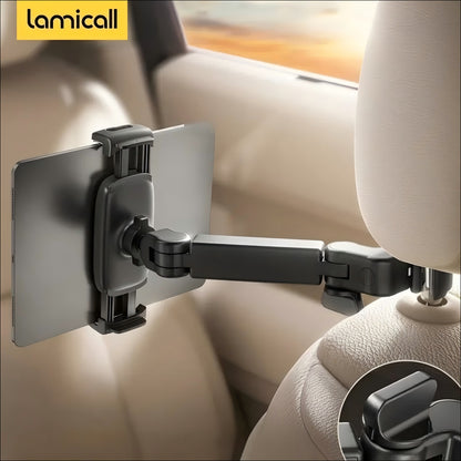 360° Rotating Extendable Backseat Tablet Mount