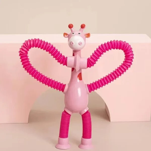 ✨Summer Toys Hot Sale 45% OFF✨- Suction Cup Pop Tube Giraffe Toys