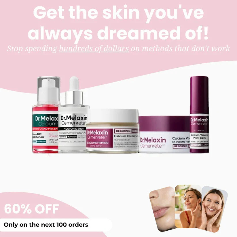 💗[Dr.Melaxin Official] Gifted Collagen Boost Set Pore Spot Skin Care Calcium Collagen Volume Firming Balm for Enhanced Skin Health routine