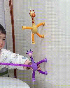✨Summer Toys Hot Sale 45% OFF✨- Suction Cup Pop Tube Giraffe Toys