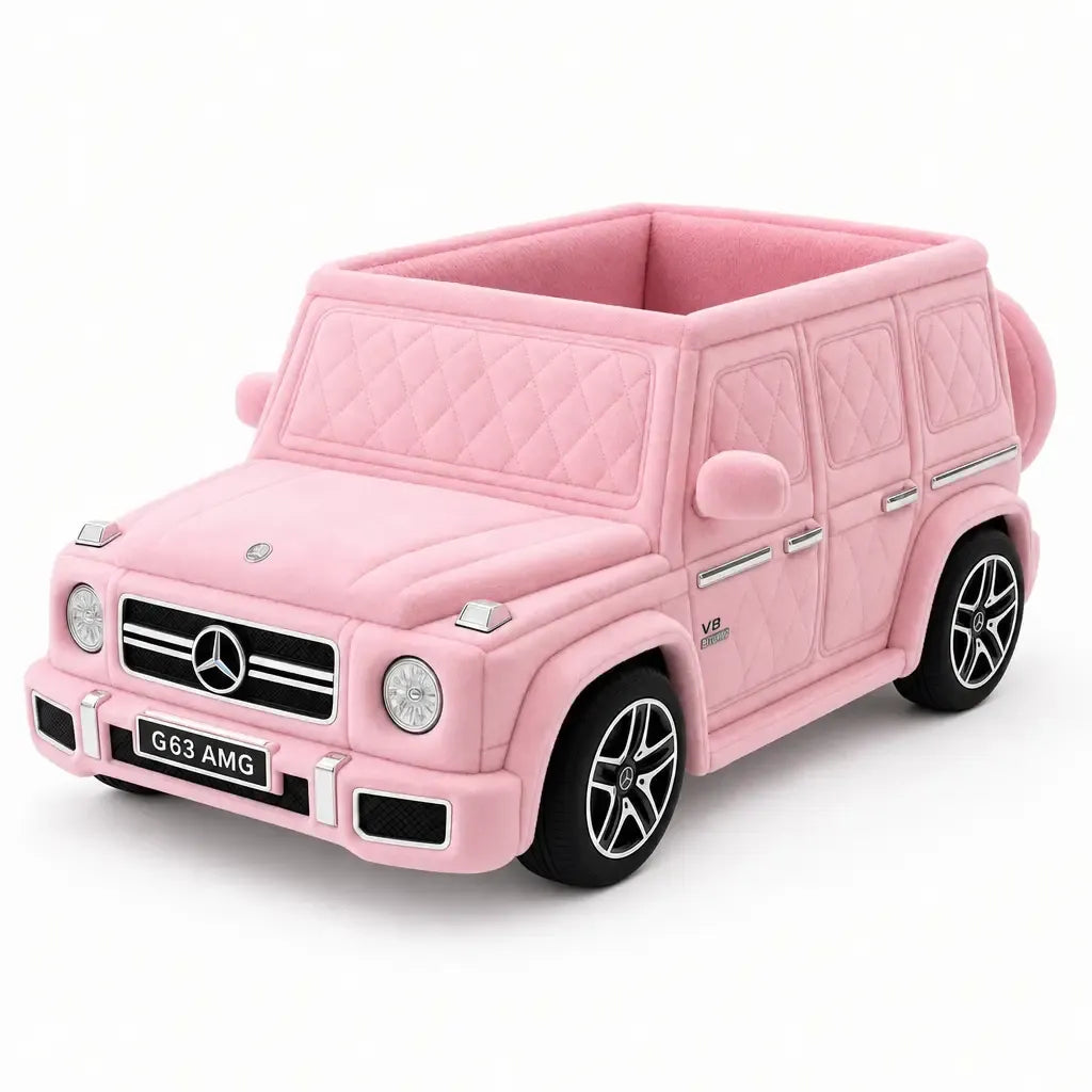 Sports Car Shaped Pet Bed, Luxury Plush Race Car Pet Nest, Soft Washable Pet Sofa Bed for Cats & Small Dogs