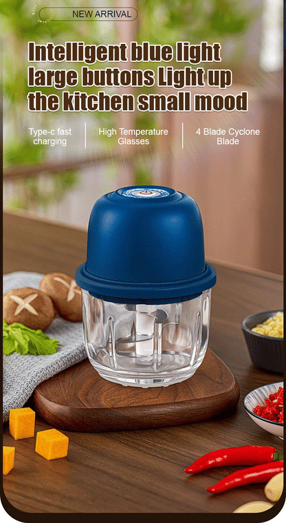 Cordless Electric Garlic Chopper & Mincer