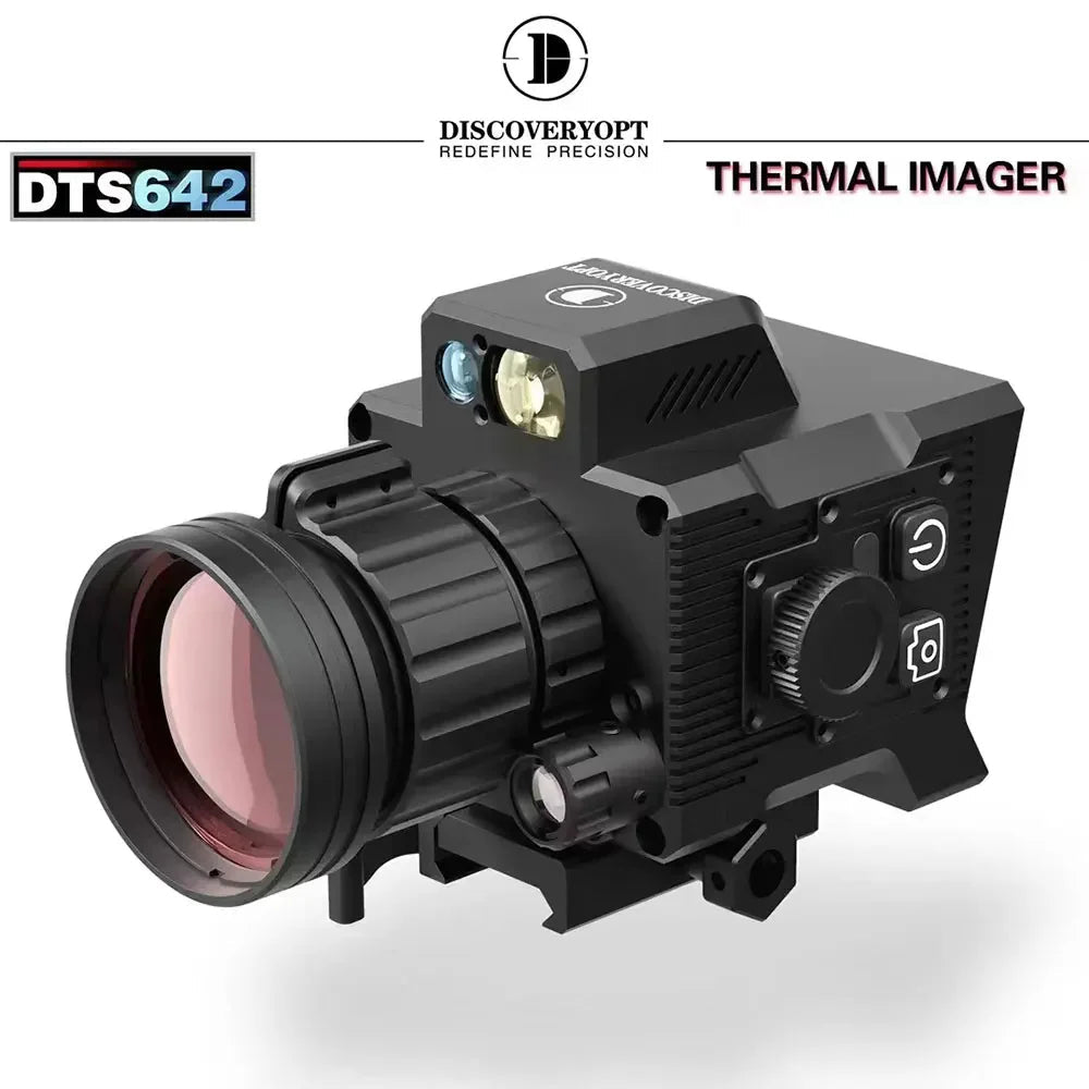 Thermal Imaging Scope | 4 Pseudo-Color Infrared WIFI Shockproof Hunting Clip-on Thermal